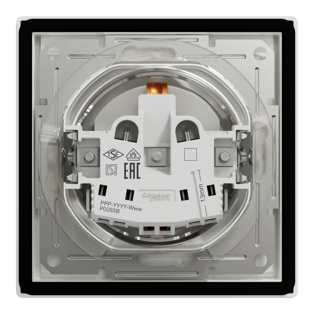 Розетка Schneider Electric ASFORA з кришкою IP44, біла (EPH3100321) - изображение 8