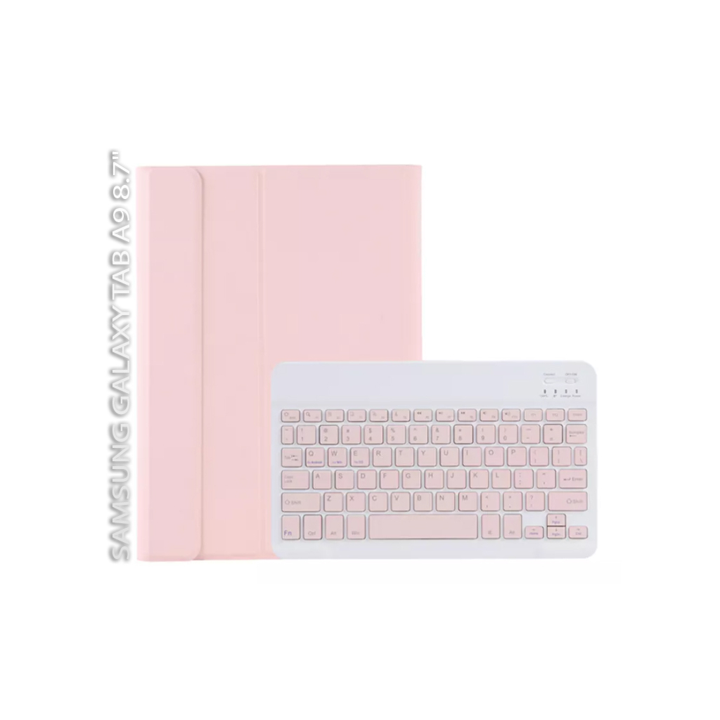 Чохол до планшета BeCover Keyboard Samsung Tab A9 SM-X115 8.7" Pink (712359) - зображення 1