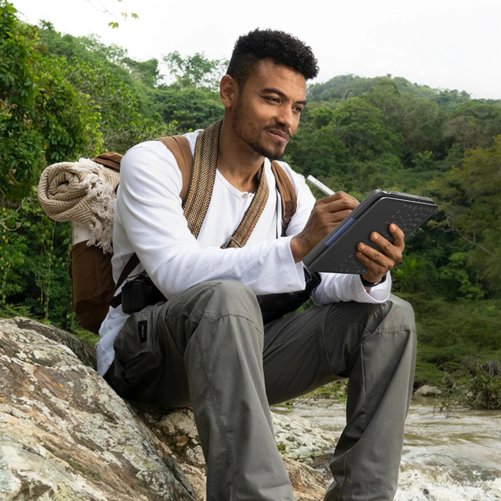 Чохол до планшета Logitech Rugged Folio - GRAPHITE - UK (L920-009319) - зображення 8