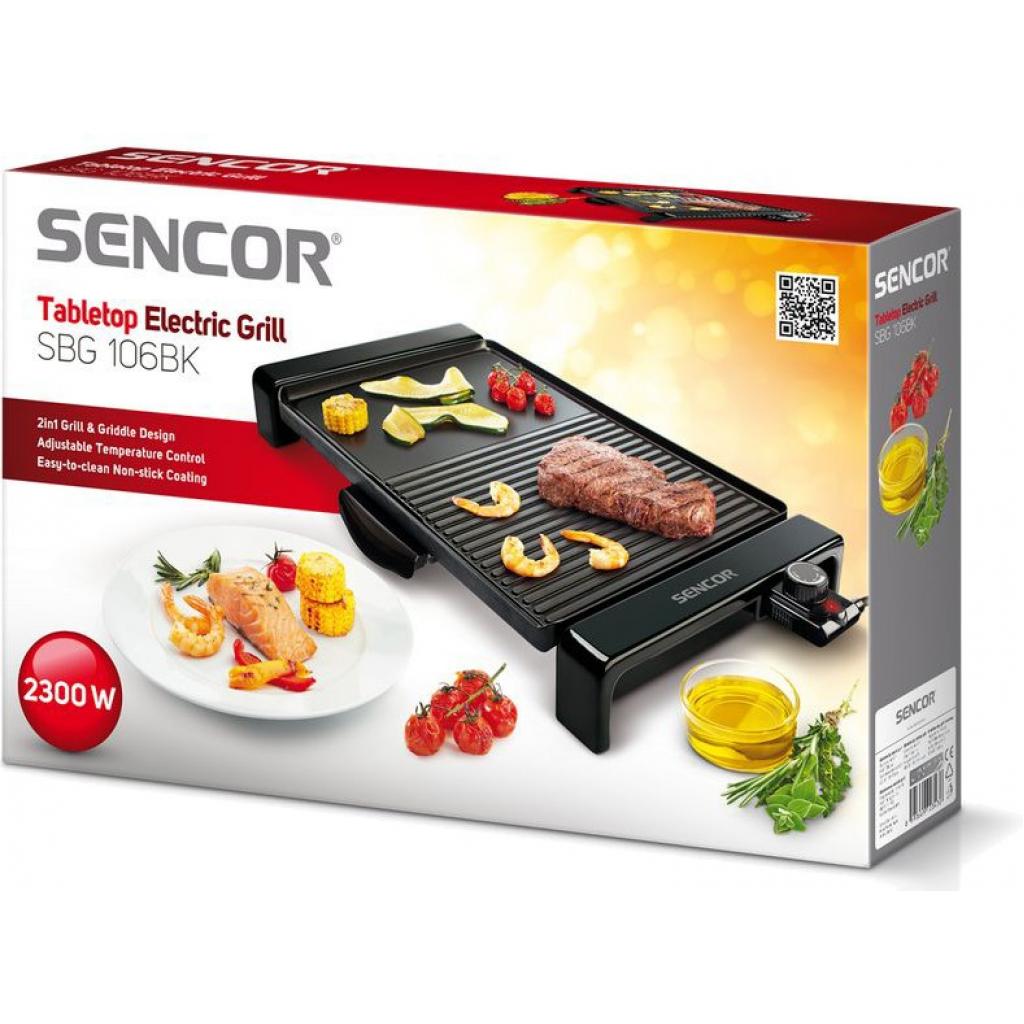 Електрогриль Sencor SBG 106 BK (SBG106BK) - зображення 3
