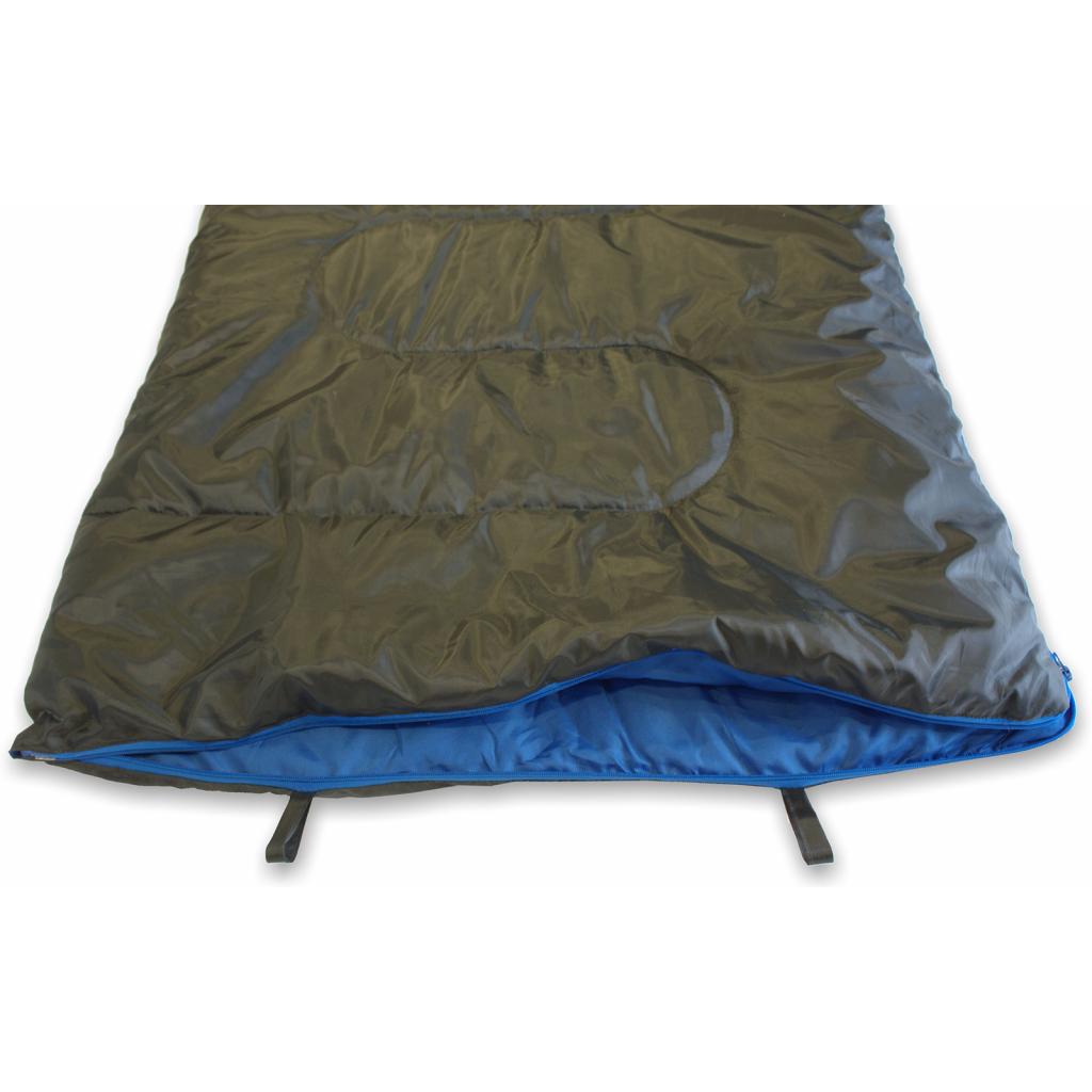 Спальний мішок High Peak Ceduna +3C Anthra/Blue (Left) (928669) - зображення 4