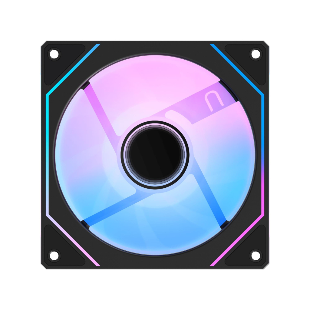 Кулер до корпусу OCYPUS GAMMA F12 BK ARGB (GAMMA-F12-BK1AM00X-GL) - зображення 2