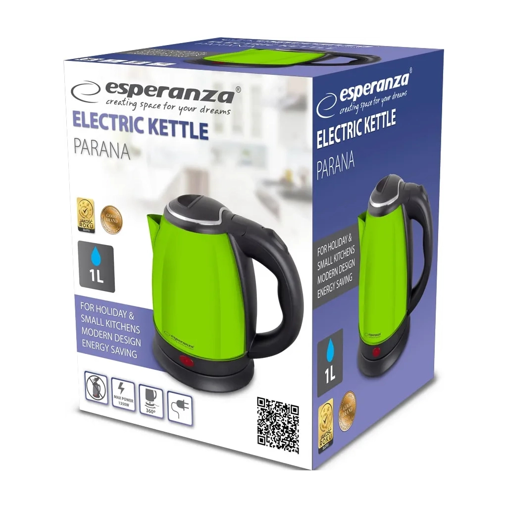 Електрочайник Esperanza EKK128G - зображення 2