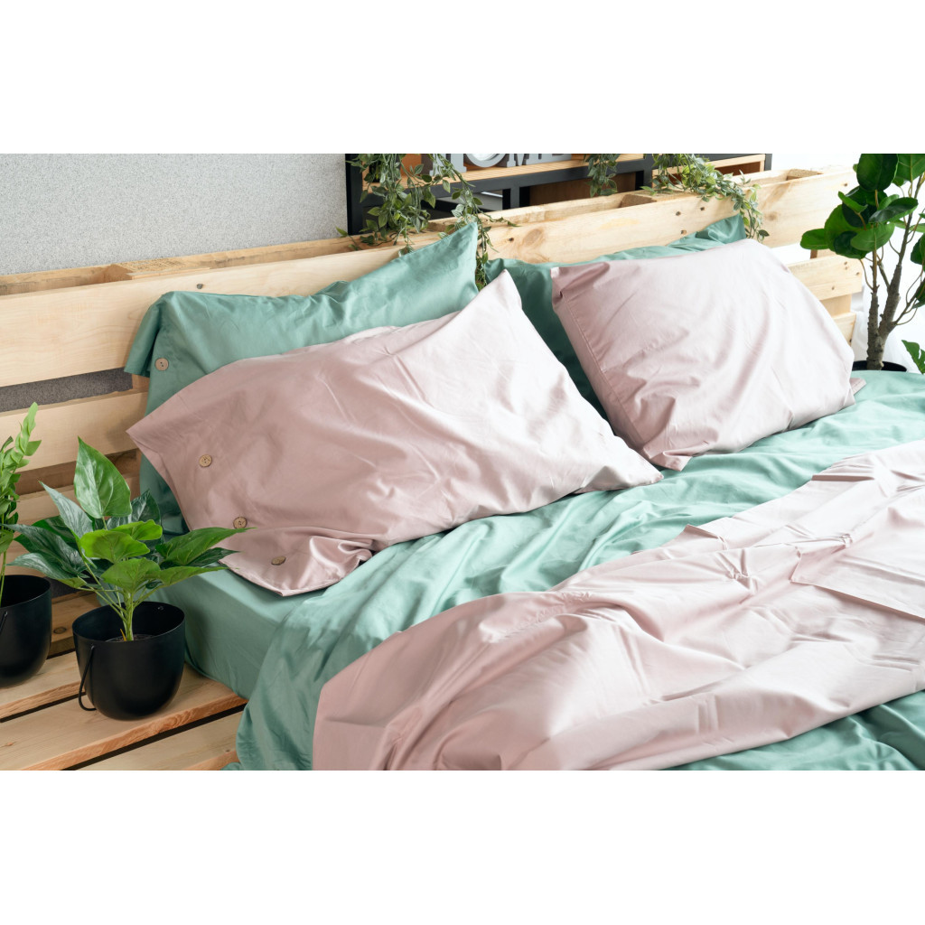 Підковдра Ardesto Mix&Match сатин 160х220 см шавлія (ART1622DVG) - изображение 12