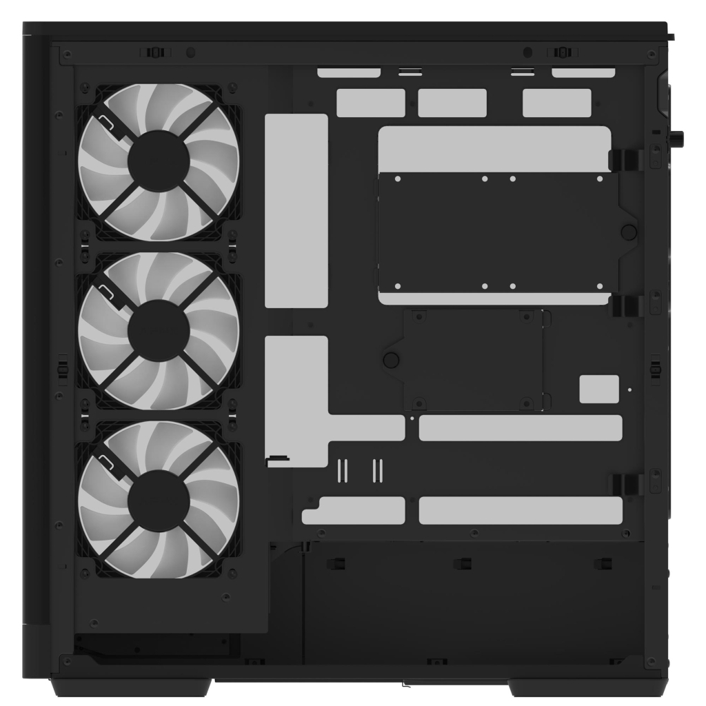 Корпус для ПК AeroCool P500A-BK-v1 Black (ACCM-PN08143.11) - зображення 8