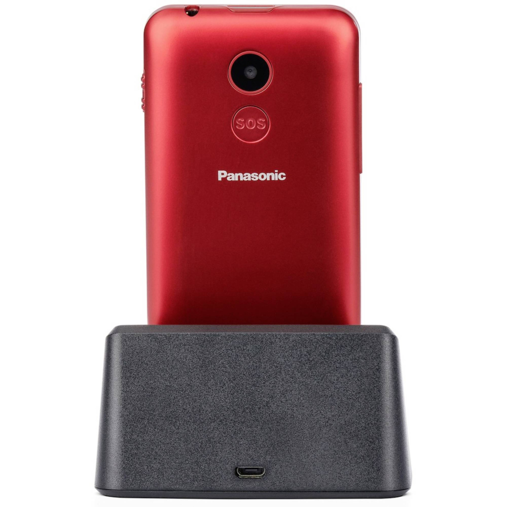 Мобільний телефон Panasonic KX-TU155 Red (KX-TU155EXRN) - зображення 2