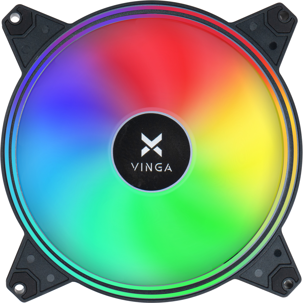 Кулер до корпусу Vinga RGB fan-11 - зображення 1