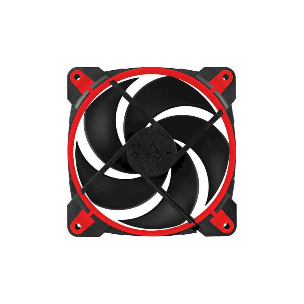 Кулер до корпусу Arctic BioniX P120 Red (ACFAN00115A) - зображення 3