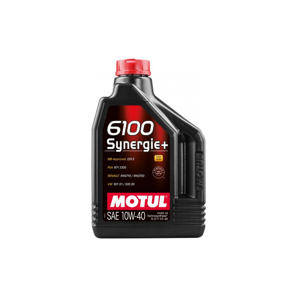 Моторна олива MOTUL 6100 SYNERGIE+ 10W40 2л (839421) - зображення 1