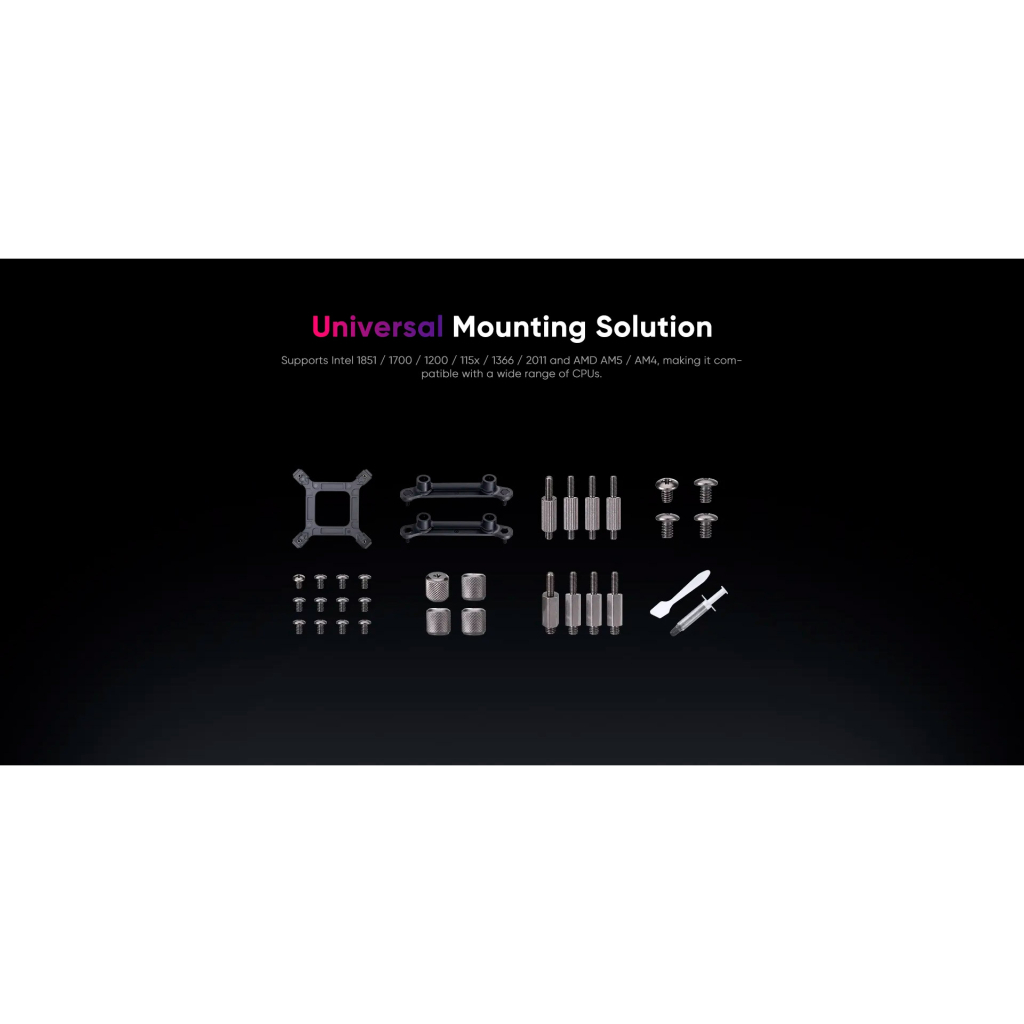 Система рідинного охолодження 1stPlayer X-360-BK - зображення 11