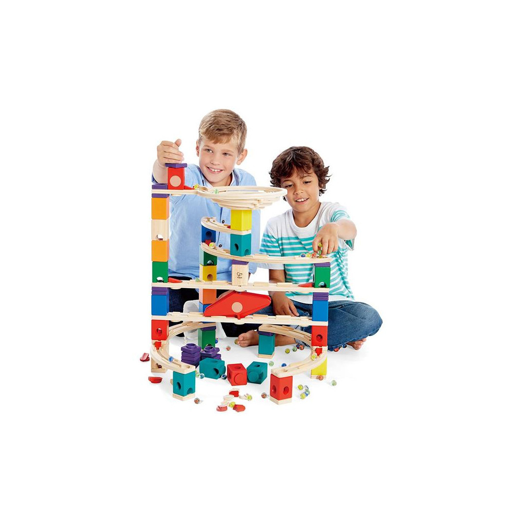 Конструктор Hape лабіринт Quadrilla Прискорення 136 елемента (E6007) - зображення 1