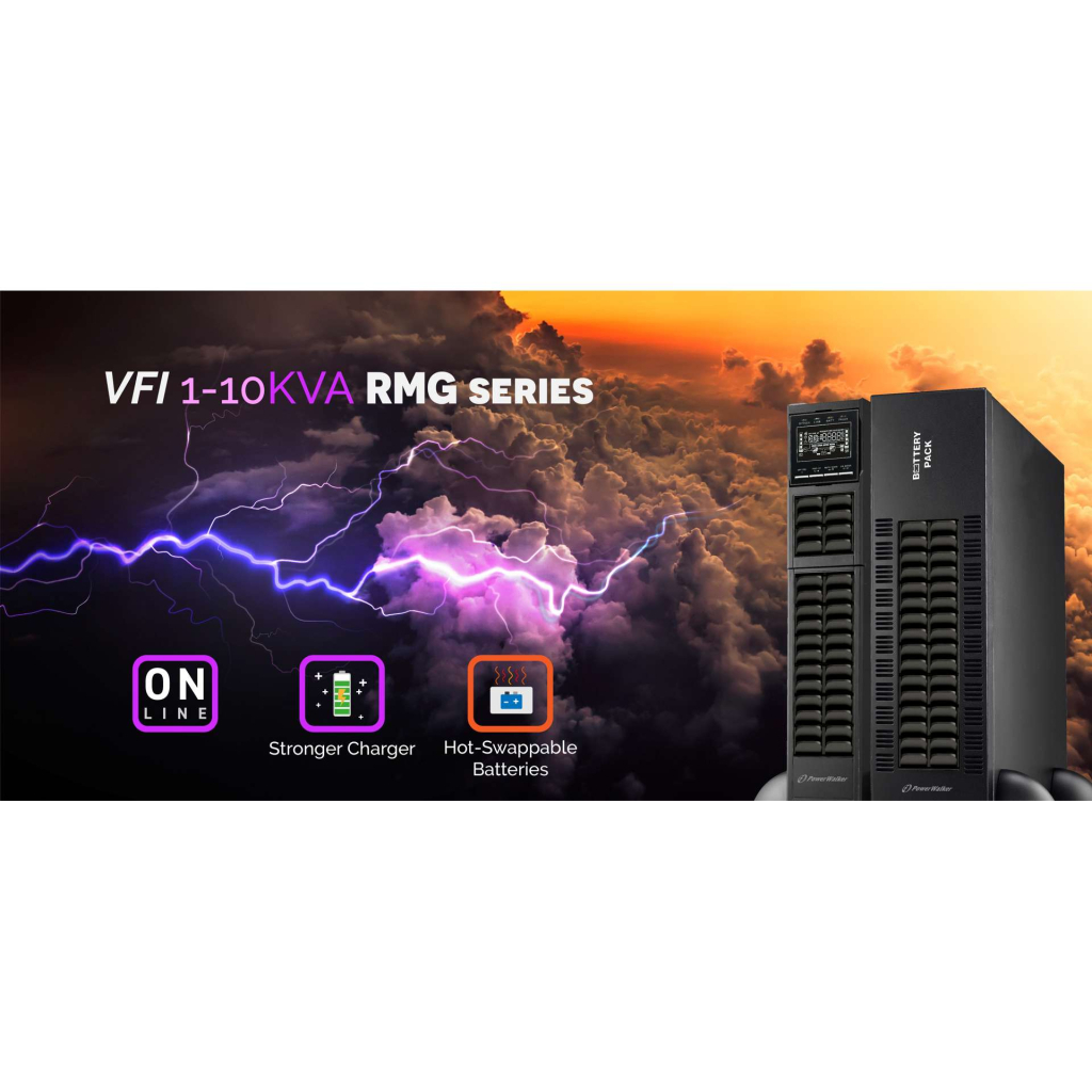 Пристрій безперебійного живлення PowerWalker VFI 10000 RMGS (10122177) - изображение 5