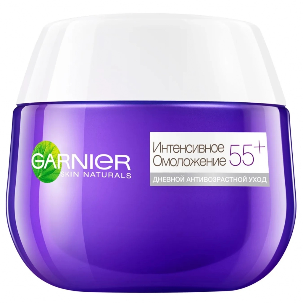 Крем для обличчя Garnier Skin Naturals Денний Інтенсивне омолодження 55+ 50 мл (3600541351738) - зображення 2