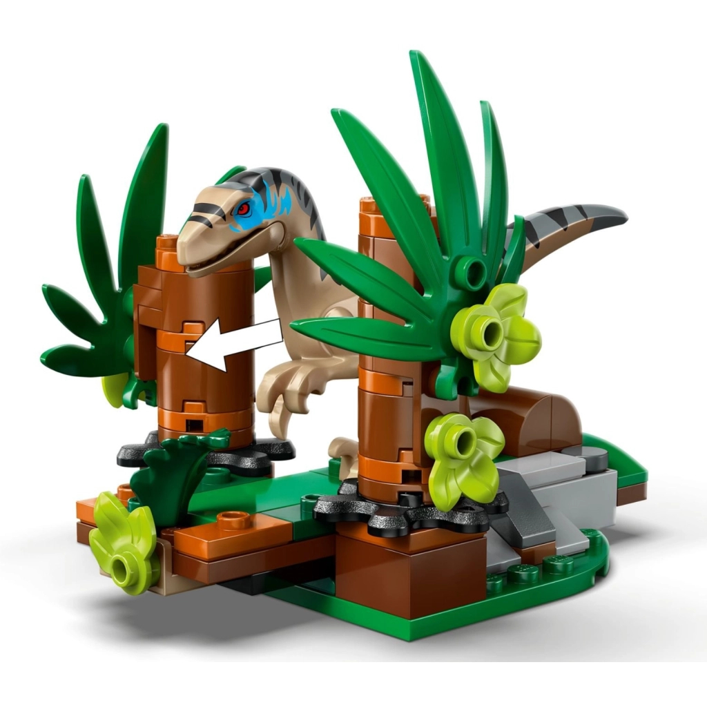 Конструктор LEGO Jurassic World Втеча по бездоріжжю від раптора (76972) - зображення 5