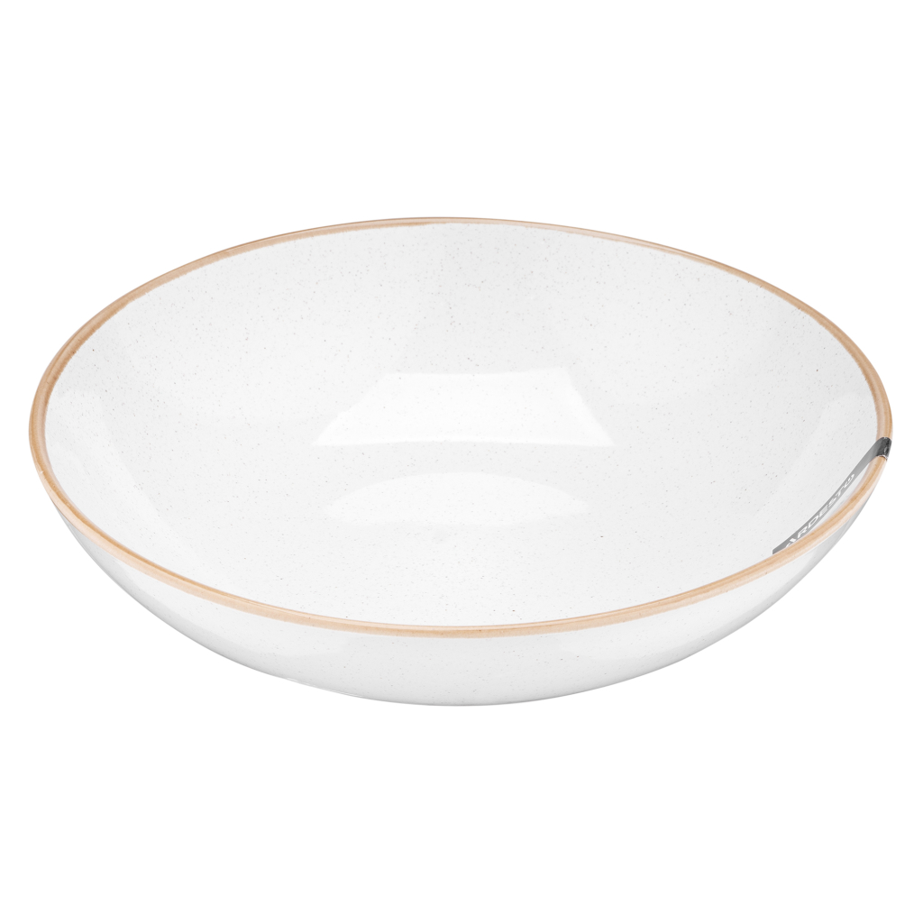 Тарілка Ardesto Apulia, 820мл, 20.8см, кераміка, білий (AR2921AW) - зображення 4