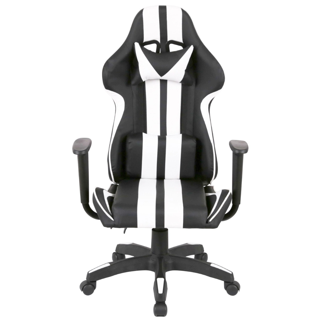 Крісло ігрове Аклас Стрік Light ANF Білий (PU-чорний/білий) (00160343) - зображення 2