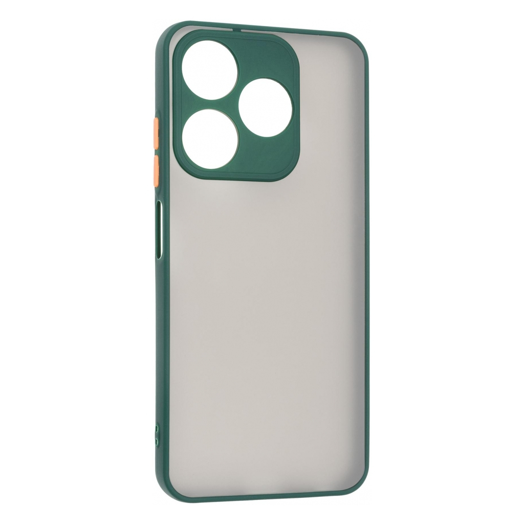 Чохол до мобільного телефона Armorstandart Frosted Matte Tecno Spark 10 4G (KI5q) Dark Green (ARM70498) - зображення 1