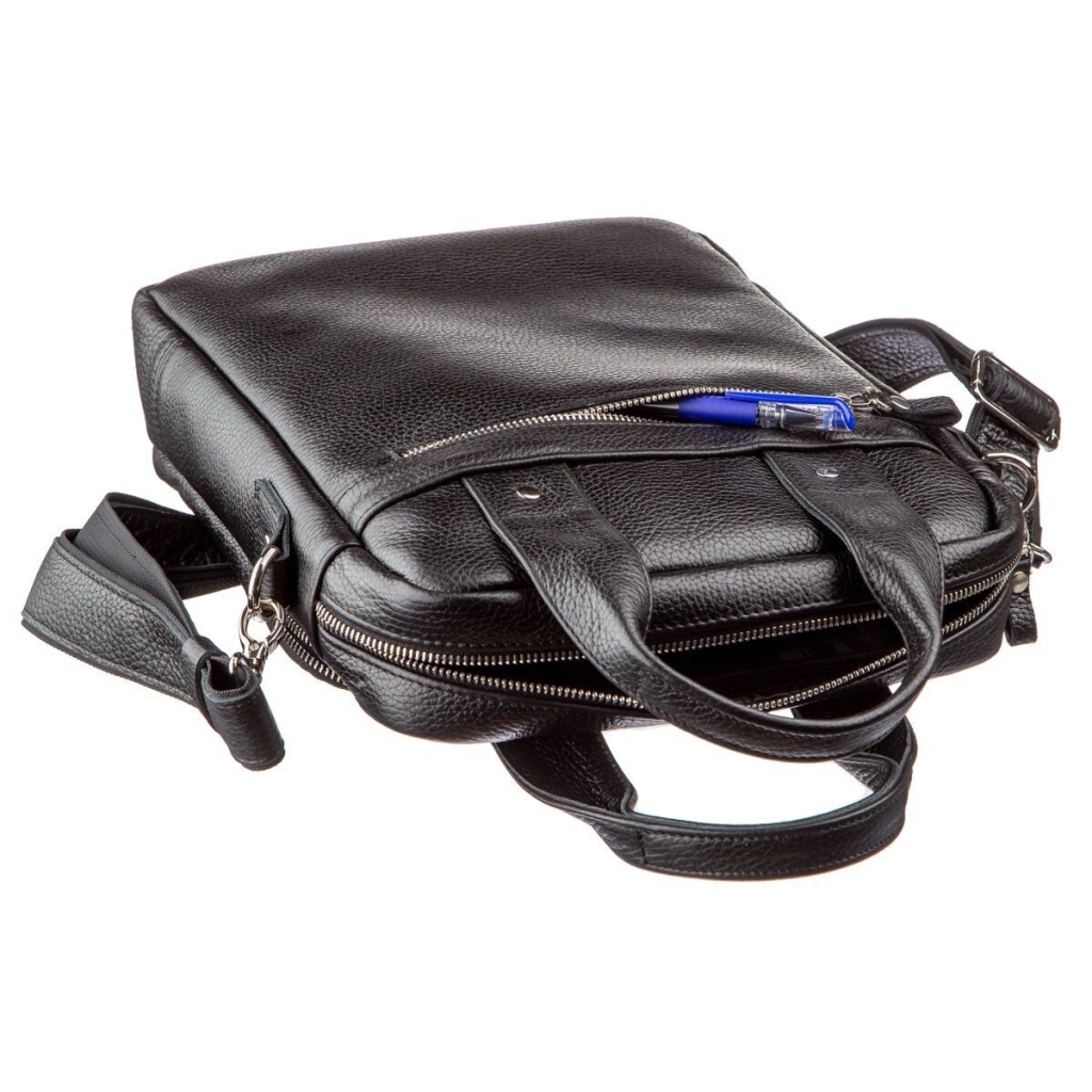 Сумка Shvigel Під А4 Чорна (11167) - зображення 8