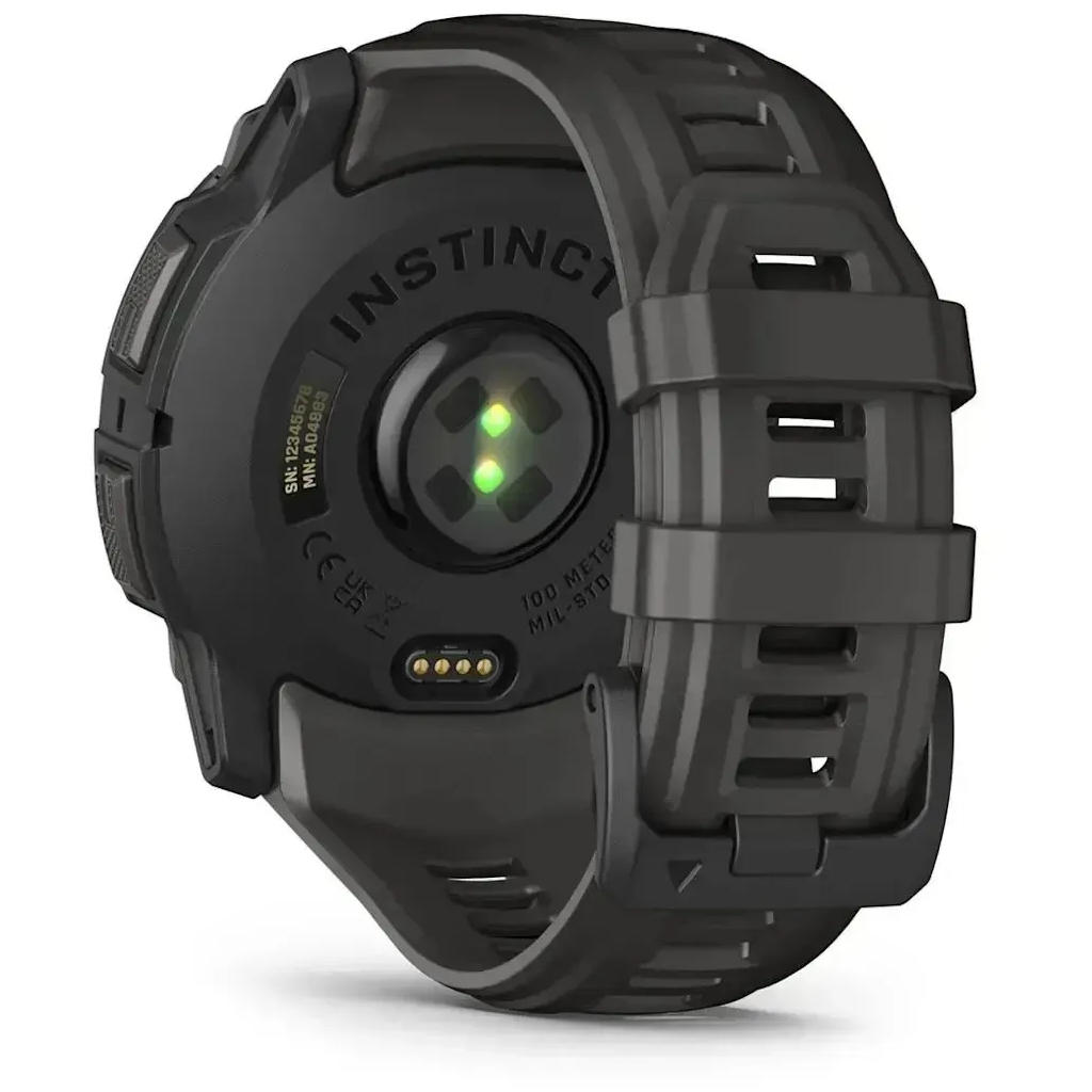 Смарт-годинник Garmin Instinct 3, Tactical, AMOLED, 50mm, Black, GPS (010-03020-50/010-03020-90) - изображение 6