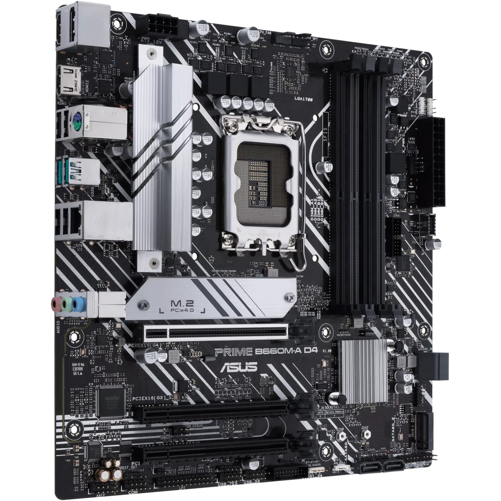 Материнська плата ASUS PRIME B660M-A D4-CSM - зображення 3