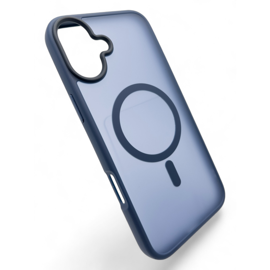 Чохол до мобільного телефона BeCover Metal Buttons Case (MagSafe) для Apple iPhone 16 Plus Blue (712094) - зображення 2