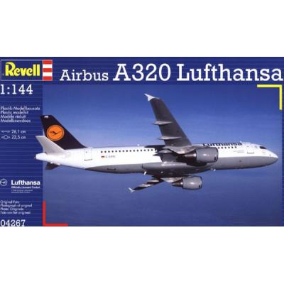Збірна модель Revell Аеробус Airbus A320 Lufthansa 1:144 (4267) - зображення 1