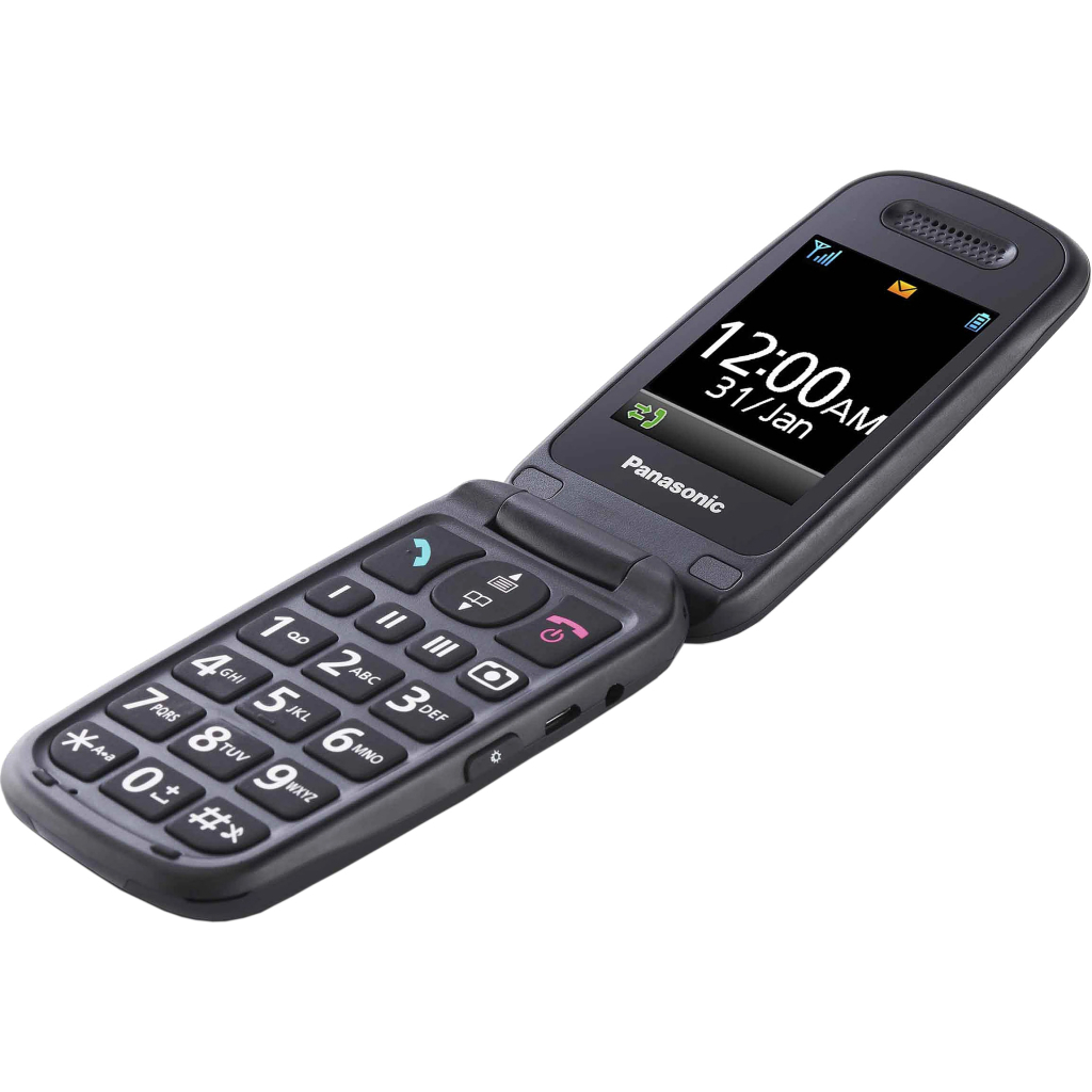 Мобільний телефон Panasonic KX-TU446 Black (KX-TU446EXB) - изображение 8