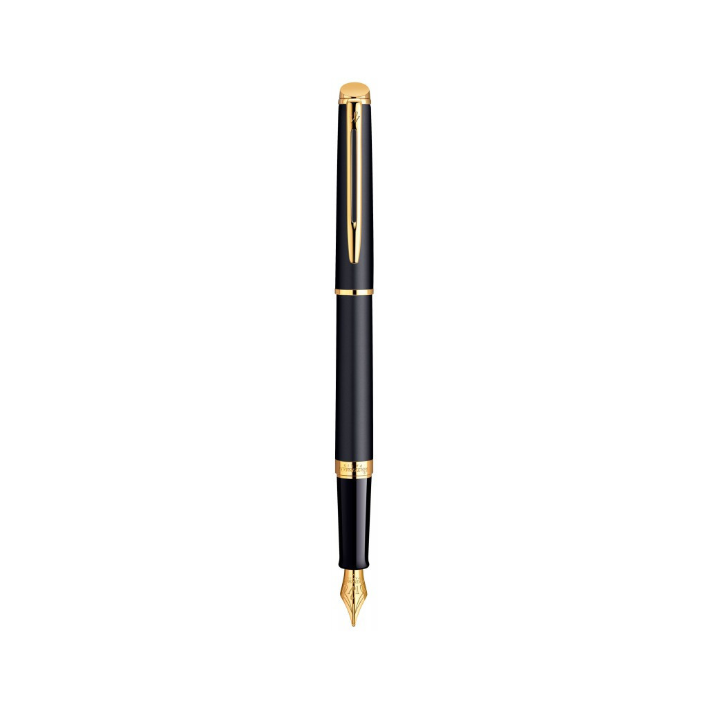 Ручка пір'яна Waterman HEMISPHERE Mаtte Black  FP F (12 003) - зображення 1