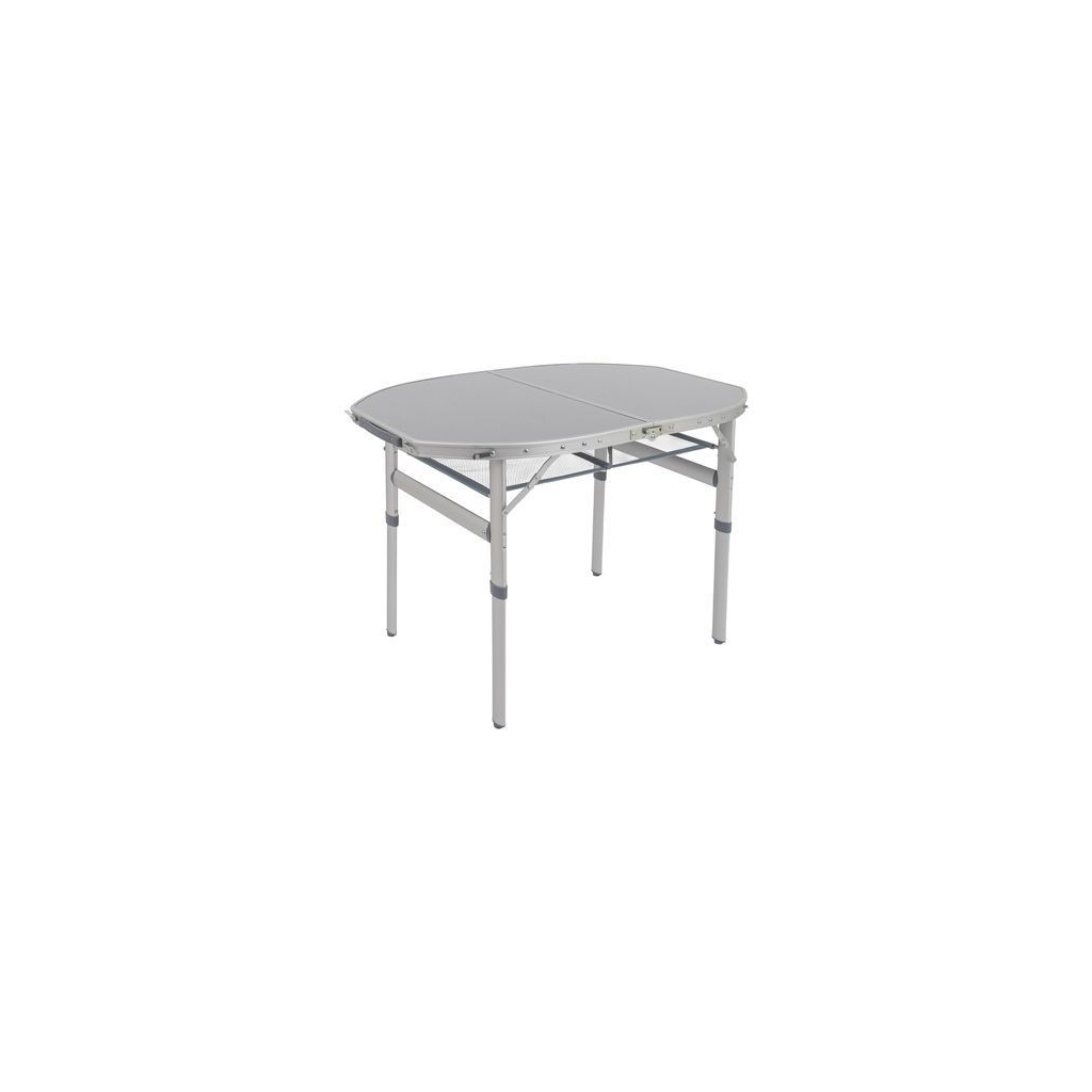 Туристичний стіл Bo-Camp Premium Oval 100x70 cm Grey (1404424) (DAS303284) - зображення 1