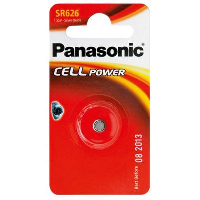 Батарейка Panasonic SR626 * 1 Silver Oxide (SR-626EL/1B) - зображення 1