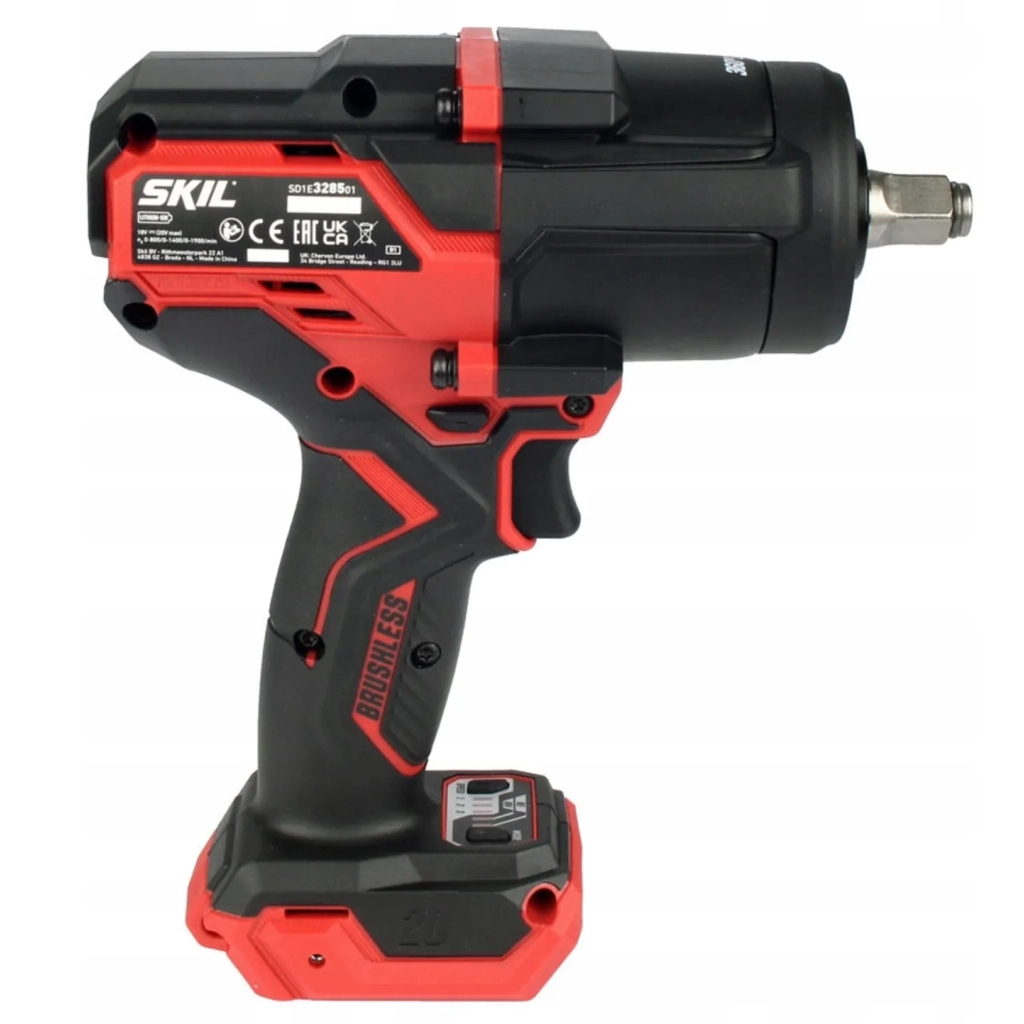 Гайковерт Skil акумуляторний безщітковий ударний 3285 CA XP , 2.5Ah (SD1E3285CA+BC1E3110AA) - изображение 6