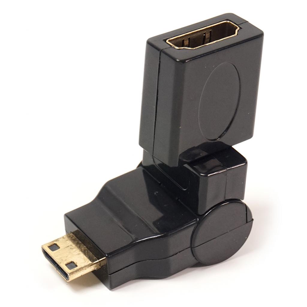 Перехідник mini HDMI AM to HDMI AF PowerPlant (KD00AS1300) - зображення 2