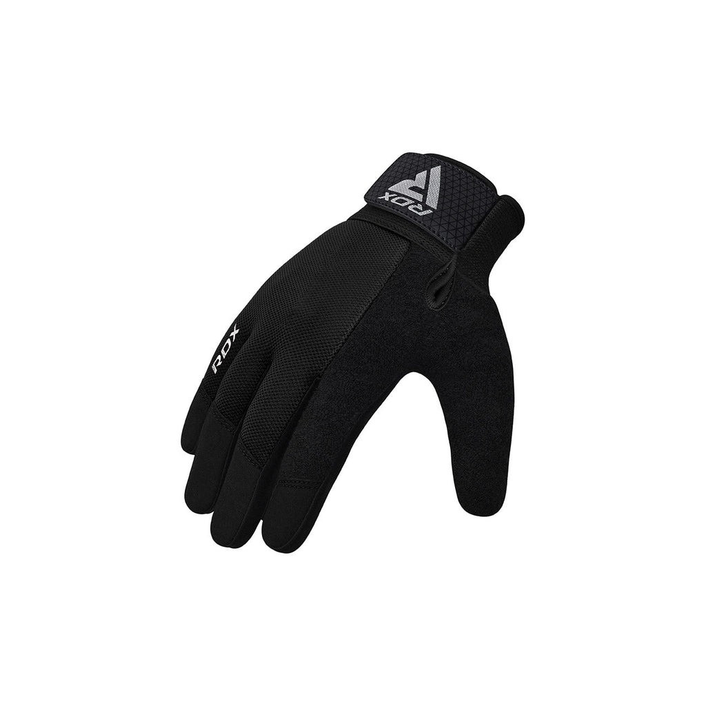 Рукавички для фітнесу RDX W1 Full Finger Plus Black S (WGA-W1FB-S+) - изображение 2
