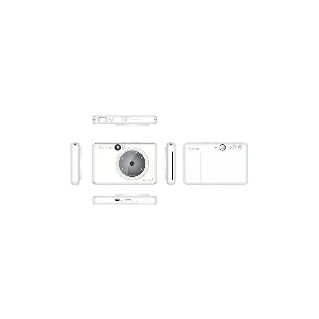 Камера миттєвого друку Canon ZOEMINI S ZV123 PW (3879C006) - зображення 2