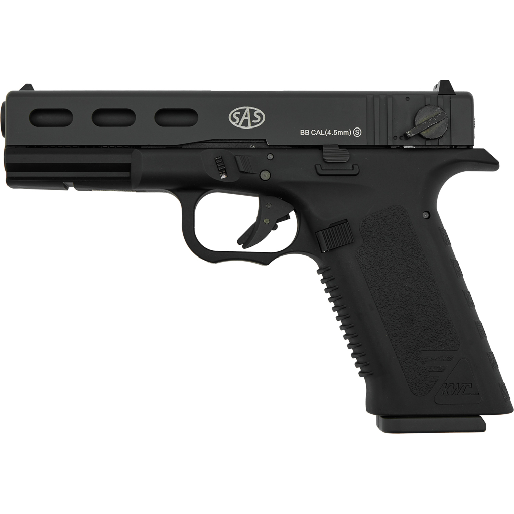 Пневматичний пістолет SAS G18 Blowback (AAKCMF201AZB) - зображення 1