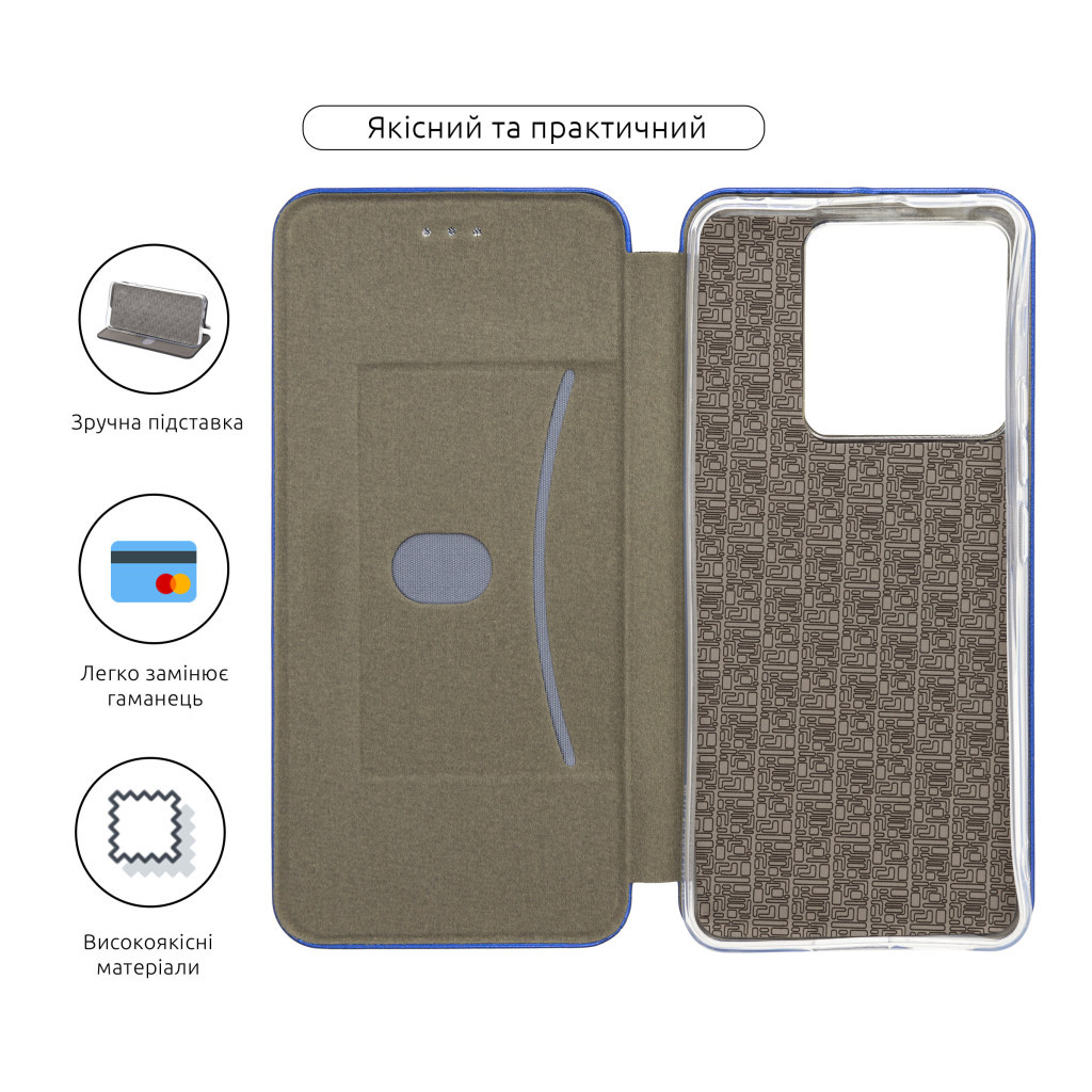 Чохол до мобільного телефона Armorstandart G-Case Xiaomi Poco X6 5G Blue (ARM74136) - зображення 3