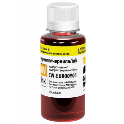 Чорнило ColorWay Epson L800 Yellow EU800Y (CW-EU800Y01) - зображення 1