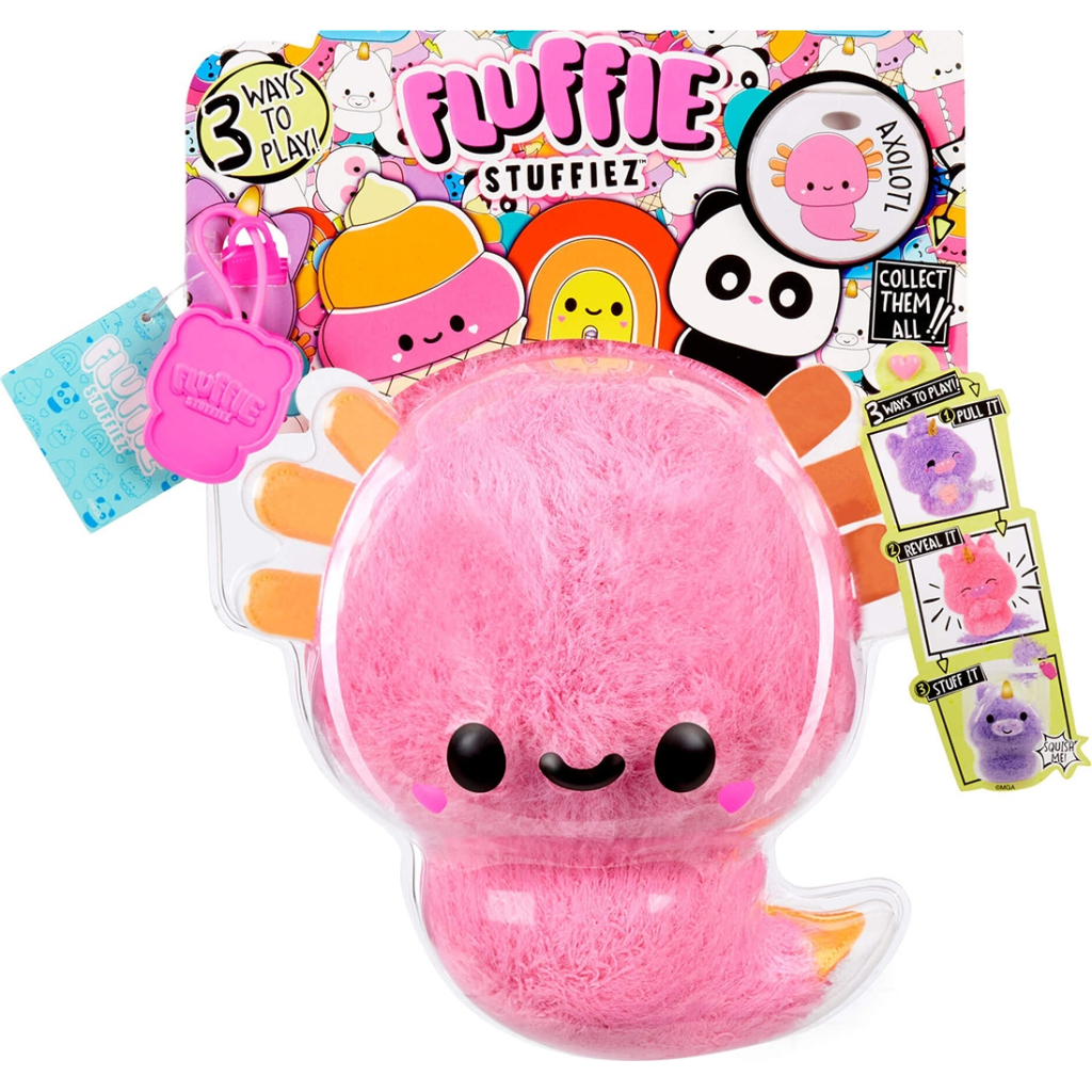 М'яка іграшка Fluffie Stuffiez антистрес - Аксолотль (593447-6) - зображення 1