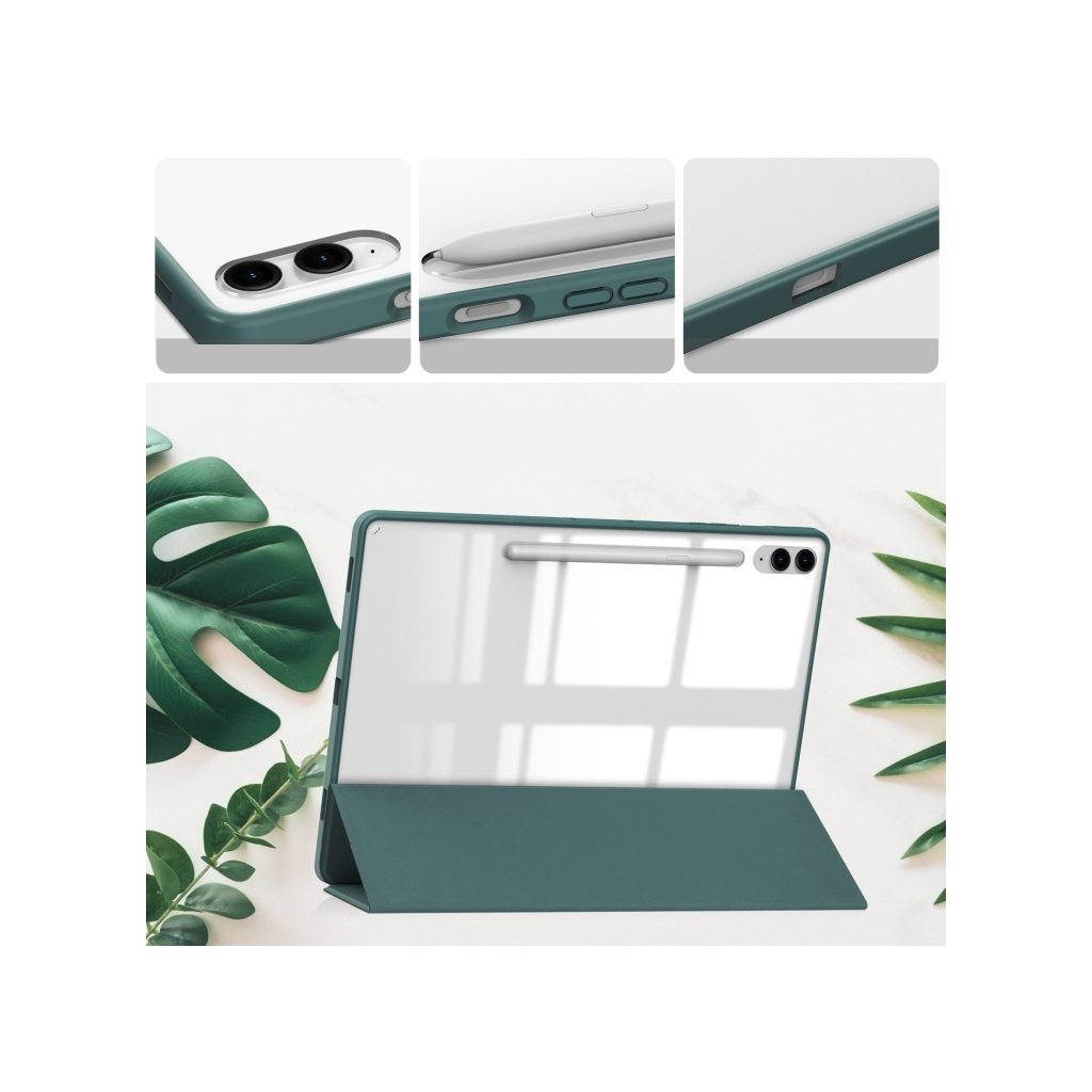 Чохол до планшета BeCover Soft Edge Samsung Galaxy Tab S10 Plus (SM-X820/SM-X826) 12.4" Dark Green (712254) - зображення 3