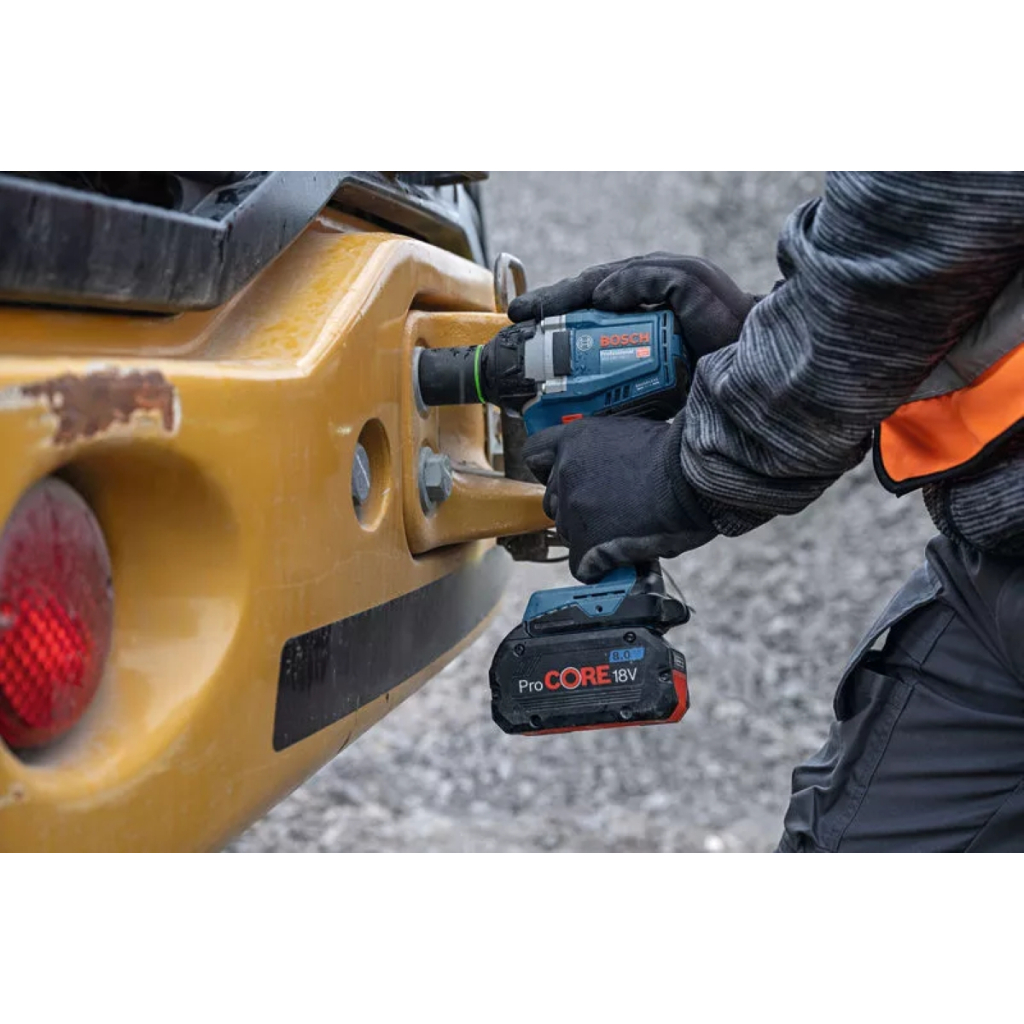 Гайковерт Bosch GDS 18V-750C 18V, 2x8Ah, до 3000об/хв, 270/380/750Нм, квадрат 1/2", кейс, Bluetooth 1.7кг (0.601.9L9.002) - изображение 6