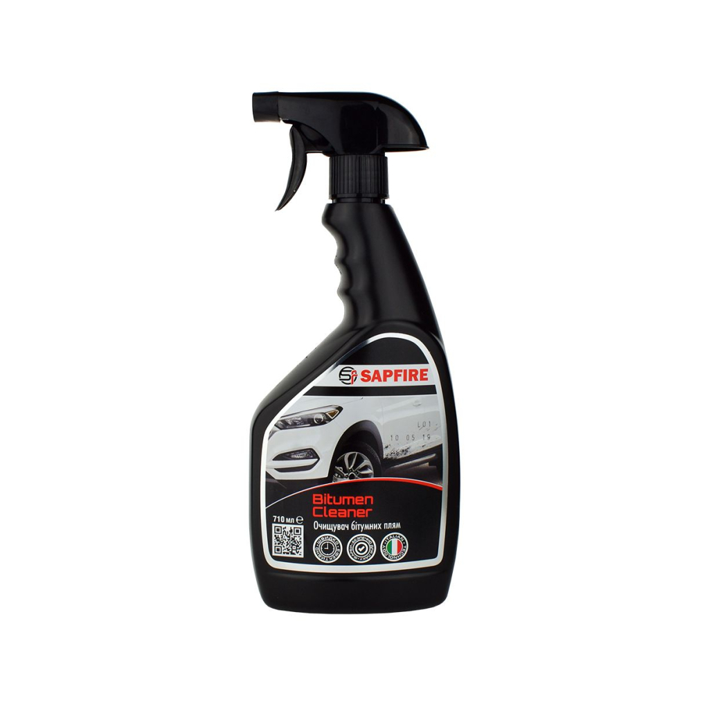 Автомобільний очисник SAPFIRE бітумних плям Bitumen Cleaner 710 мл (748704) - зображення 1
