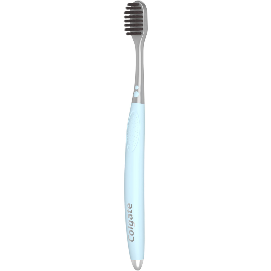 Зубна щітка Colgate High Density Charcoal м'яка 2 шт. (8718951369153) - зображення 4