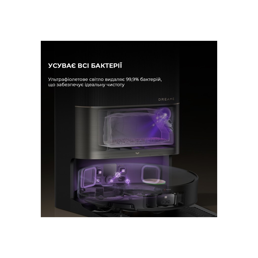 Пилосос Dreame X50 Ultra Black (RLX85CE-6-BL) - зображення 10