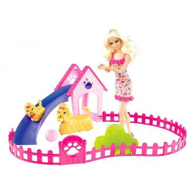 Лялька Barbie з веселими цуценятами (6559) - зображення 2