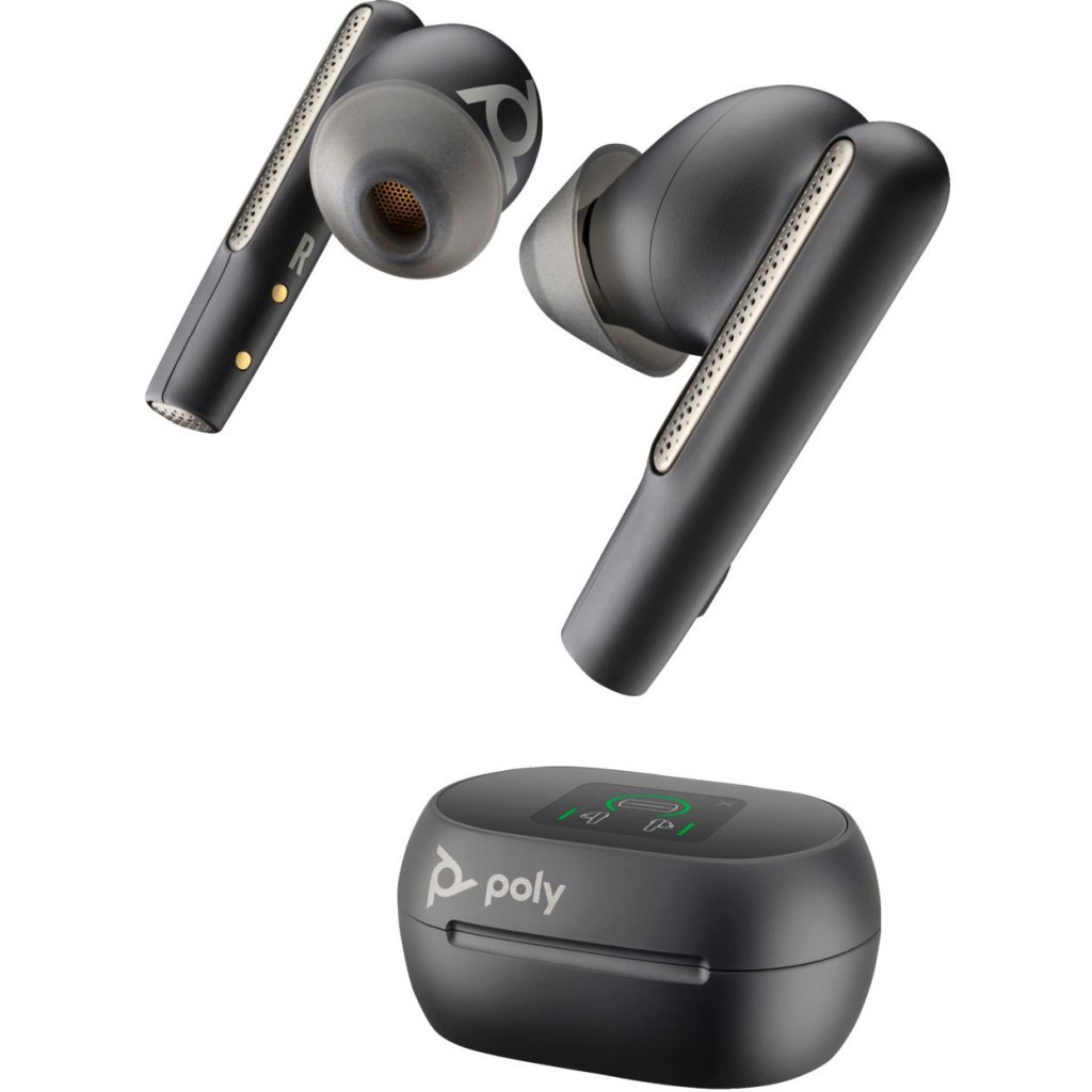 Навушники Poly Voyager Free 60+ Earbuds + BT700C + TSCHC Black (7Y8G4AA) - зображення 2