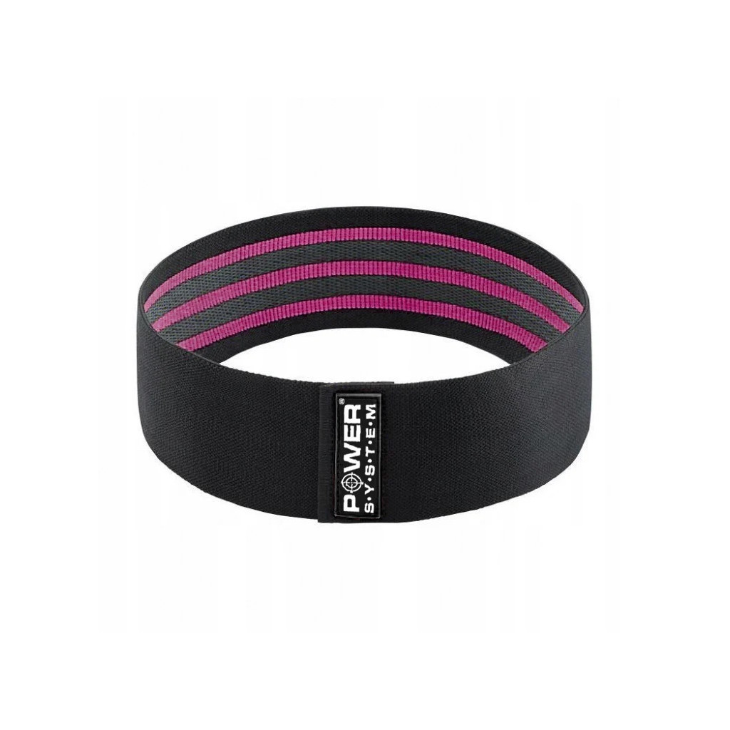 Еспандер Power System PS-4091 Booty Band LVL 1 Black/Pink (4091PI-0) - зображення 2