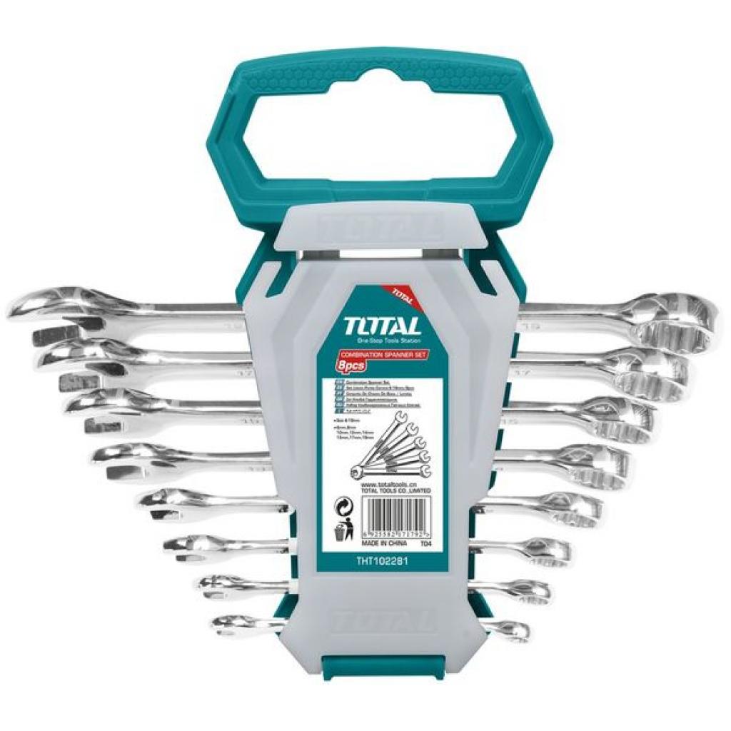 Ключ Total ключей комбинированных 8шт. (THT102286) - зображення 1