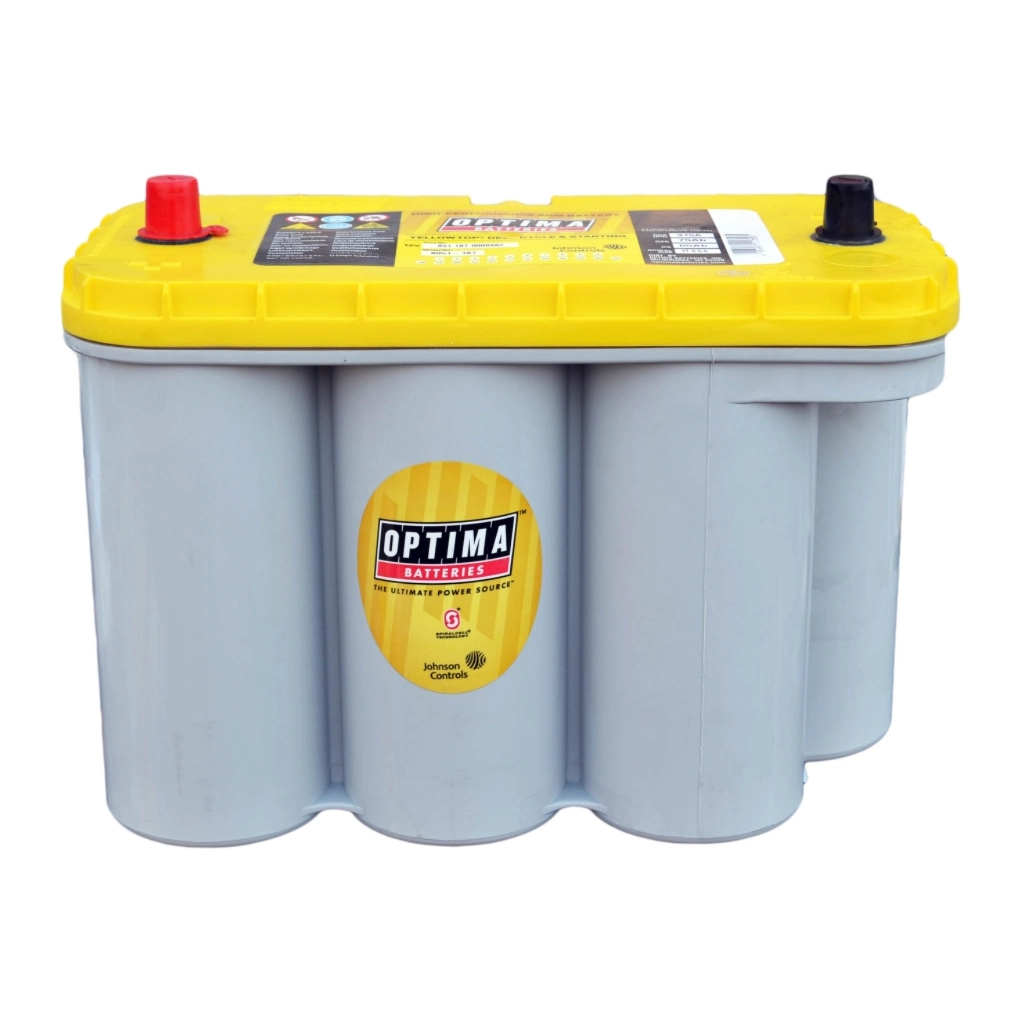 Акумулятор автомобільний Optima YellowTop AGM 75Ah (+/-) (975EN) (851187000) - зображення 1