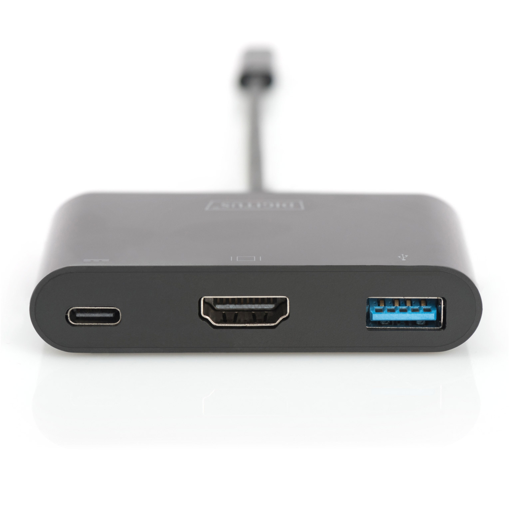 Перехідник USB-C to HDMA 2xUSB Digitus (DA-70855) - изображение 2