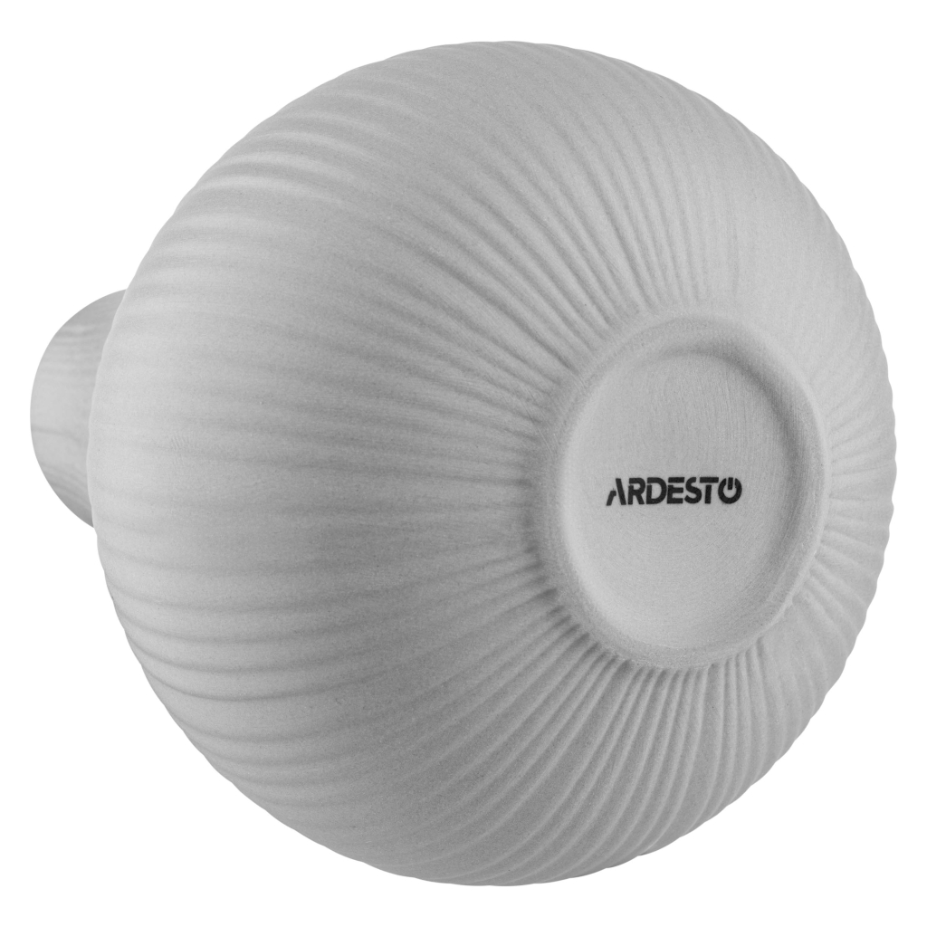 Ваза Ardesto Lucca, 13х15.5см, порцеляна, сірий (AR3802G) - зображення 5
